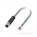Cable de cable/conector de M12 impermeable